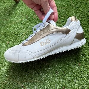 Vintage Authentic Dolce & Gabanna Fashion Sneakers Sz 9.5